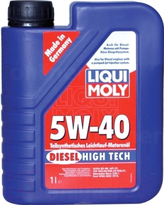 Моторное масло Liqui Moly Diesel High Tech 5W40 / 2679 (1л)