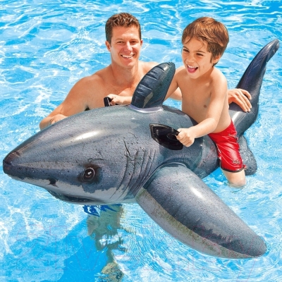 Надувная игрушка для плавания Intex Акула / 57525