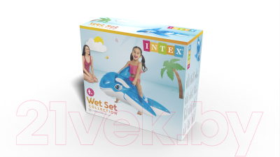 Надувная игрушка для плавания Intex Китенок / 58523