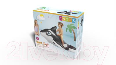 Надувная игрушка для плавания Intex Касатка / 58561