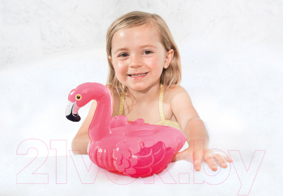 Надувная игрушка для плавания Intex Надуй и играй 58590 (фламинго)
