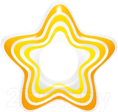 Надувной круг Intex Звезда 59243 (оранжевый)