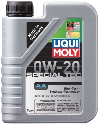 Моторное масло Liqui Moly Special Tec AA 0W20 / 6738 (1л)