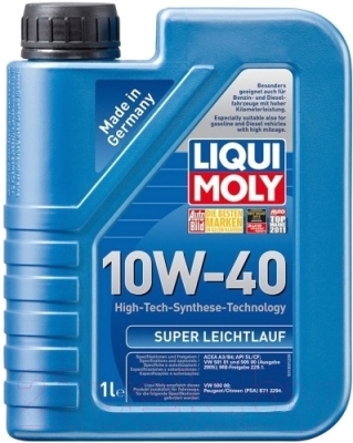 Моторное масло Liqui Moly Super Leichtlauf 10W40 / 9503 (1л)