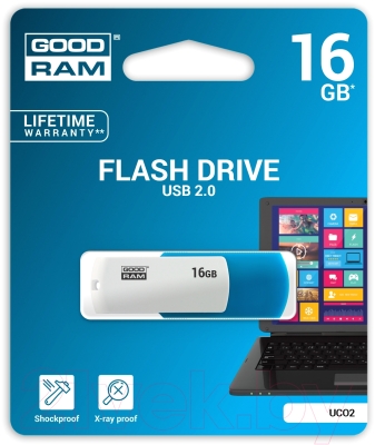 Usb flash накопитель Goodram UCO2 16GB (UCO2-0160MXR11)