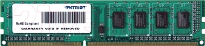 Оперативная память DDR3 Patriot PSD38G1600L2