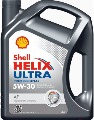 Моторное масло Shell Helix Ultra Professional AF/4 5W30 (4л)