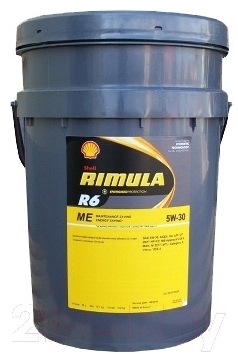 Моторное масло Shell Rimula R6ME 5W30 (20л)