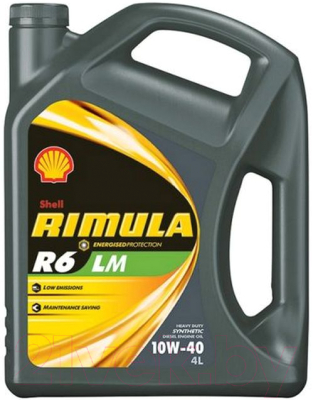 Моторное масло Shell Rimula R6LM 10W40 (4л)