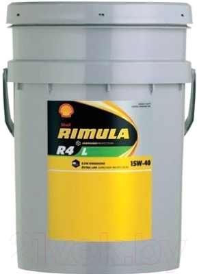 Моторное масло Shell Rimula R4L 15W40 (20л)