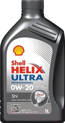 Моторное масло Shell Helix Ultra SN 0W20 (1л)