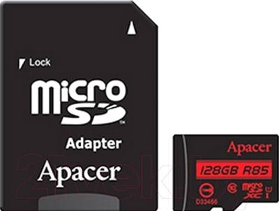Карта памяти Apacer microSDXC 128Gb (AP128GMCSX10U5-R)