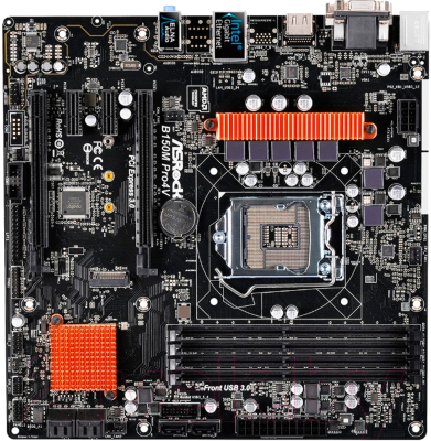 Материнская плата AsRock B150M Pro4V