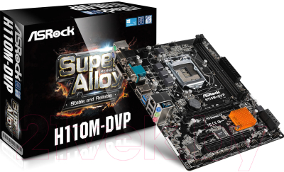 Материнская плата AsRock H110M-DVP