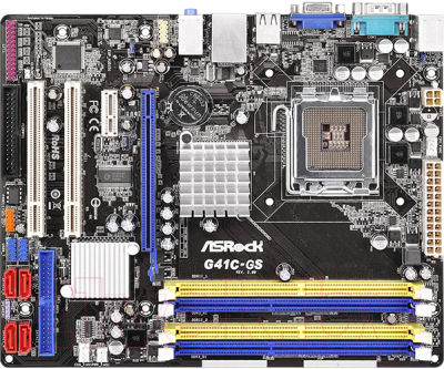 Материнская плата AsRock G41C-GS R2.0