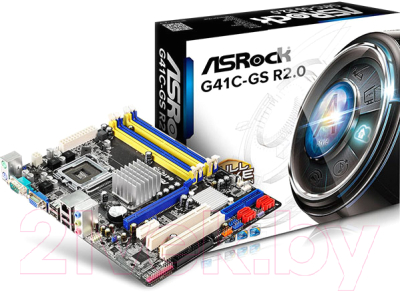 Материнская плата AsRock G41C-GS R2.0