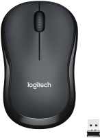 Мышь Logitech M220 / 910-004878 (черный/темно-серый) - 