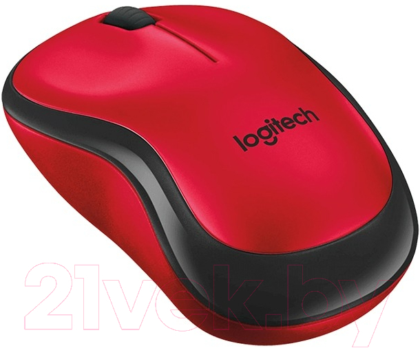 Мышь Logitech M220 / 910-004880 (черный/красный)