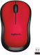 Мышь Logitech M220 / 910-004880 (черный/красный) - 