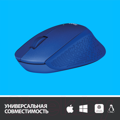 Мышь Logitech M330 / 910-004910 (синий)