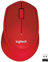 Мышь Logitech M330 / 910-004911 (красный) - 