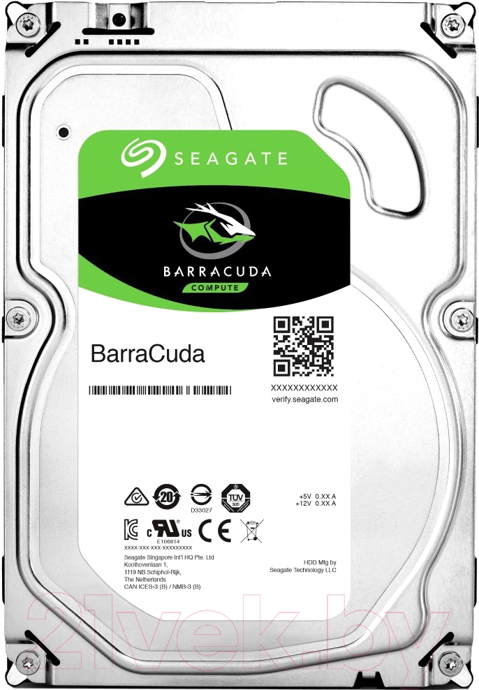 Жесткий диск Seagate BarraCuda 1TB (ST1000DM010)