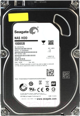Жесткий диск Seagate NAS 1TB ST1000VN000
