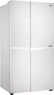 Холодильник с морозильником LG GC-M257UGAW
