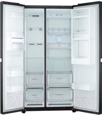 Холодильник с морозильником LG GC-M257UGBM
