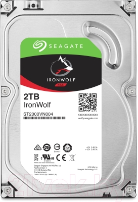 Жесткий диск Seagate Ironwolf 2TB (ST2000VN004)