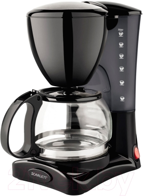 Капельная кофеварка Scarlett SC-CM33006 (черный)
