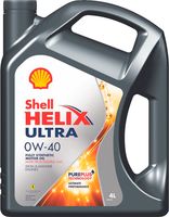 Моторное масло Shell Helix Ultra 0W40 (4л) - 