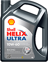Моторное масло Shell Helix Ultra Racing 10W60 (4л) - 