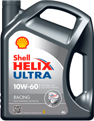 Моторное масло Shell Helix Ultra Racing 10W60 (4л)