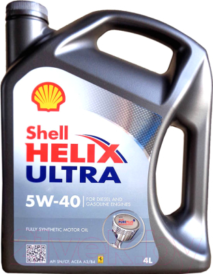 Моторное масло Shell Helix Ultra Diesel 5W40 (4л)