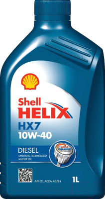 Моторное масло Shell Helix HX7 10W40 (1л)