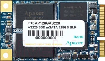 SSD диск Apacer Pro II AS220 128GB (AP128GAS220B-1)