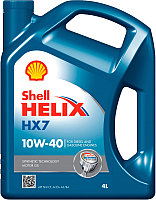 Моторное масло Shell Helix HX7 10W40 (4л) - 