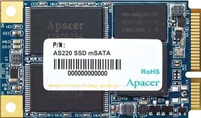 SSD диск Apacer Pro II AS220 256GB (AP256GAS220B-1)