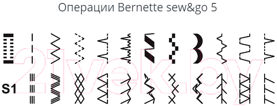 Швейная машина Bernina Bernette Sew&Go 5 — фото 5