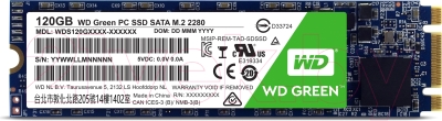 SSD диск Western Digital Green 120GB (WDS120G1G0B)