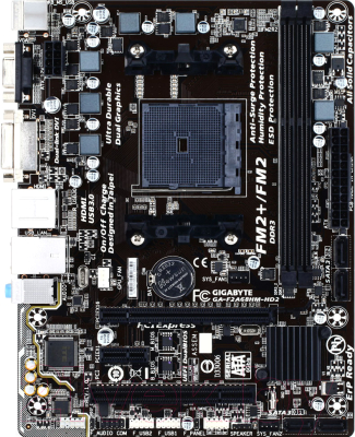 Материнская плата Gigabyte GA-F2A68HM-HD2