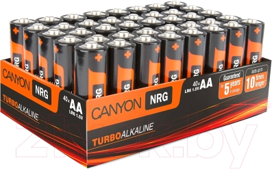 Комплект батареек Canyon ALKAA40 (40шт)
