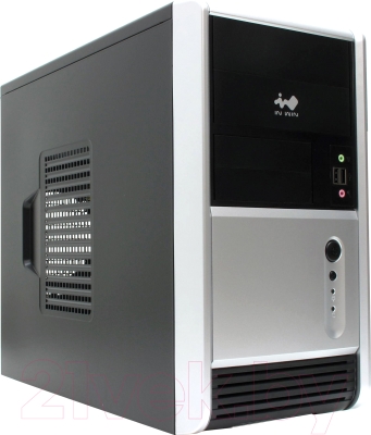 Корпус для компьютера In Win EMR-006 S450HQ7-0 (черный/серебристый)