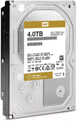 Жесткий диск Western Digital Gold 4TB (WD4002FYYZ)