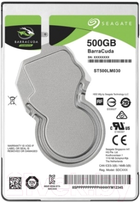 Жесткий диск Seagate Barracuda 500GB (ST500LM030)