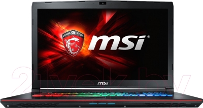 Игровой ноутбук MSI GE72 6QF-231RU Apache Pro (9S7-179441-231)