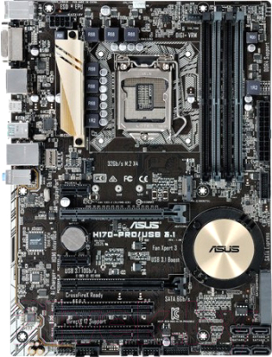 Материнская плата Asus H170-PRO/USB 3.1