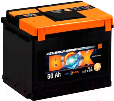Автомобильный аккумулятор Energy Box Euro 60 (60 А/ч)