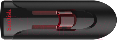 Usb flash накопитель SanDisk Cruzer Glide 64GB Black (SDCZ600-064G-G35)